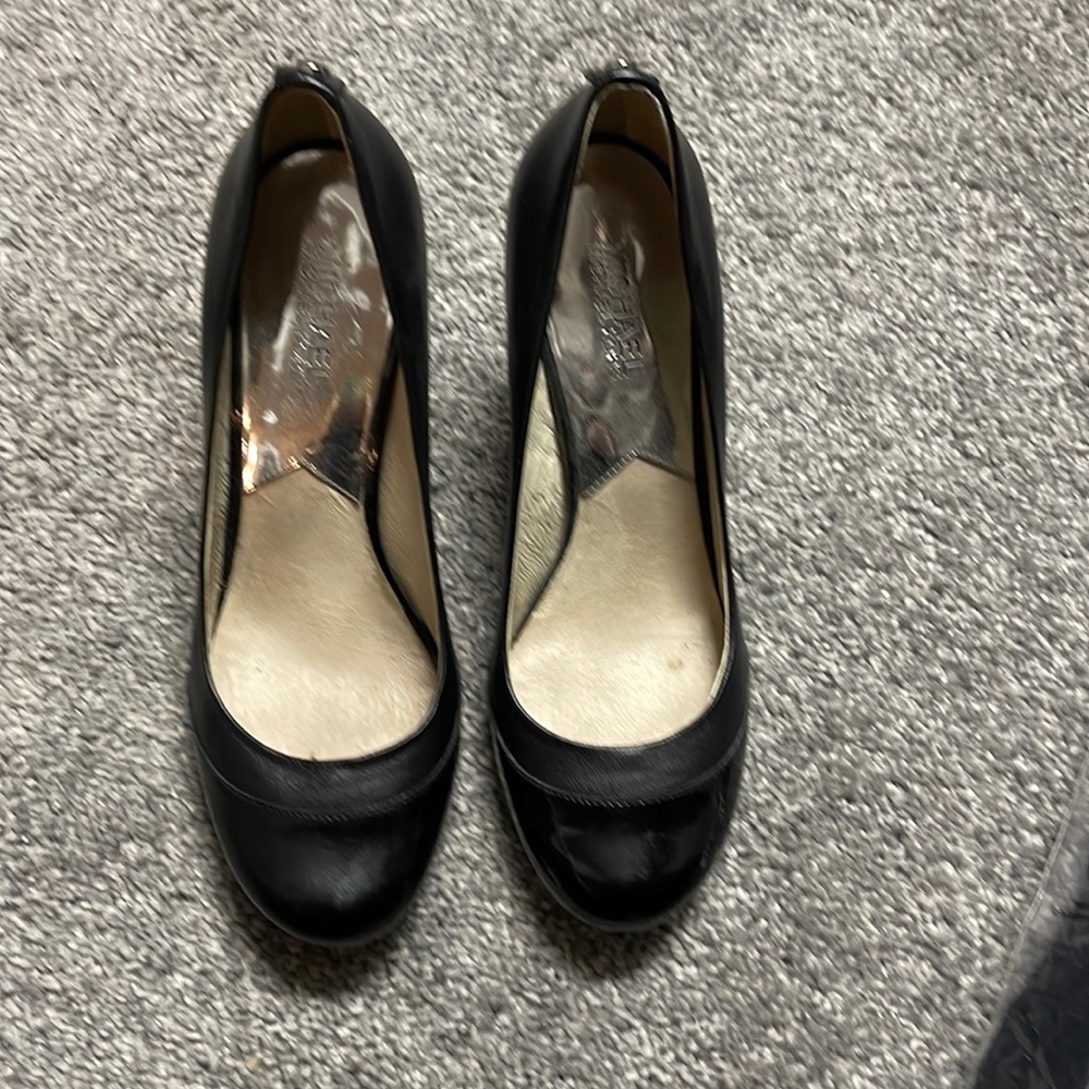 Black Michael Kors heels